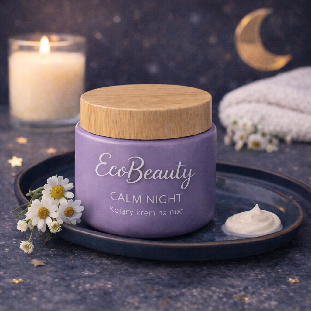 EcoBeauty Calm Night – Kojący krem na noc