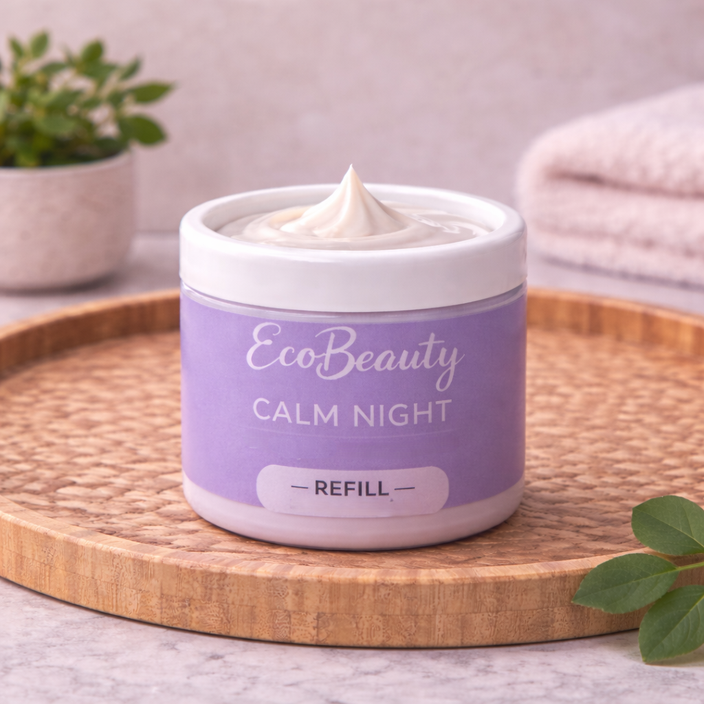 EcoBeauty Calm Night – Refill kojącego kremu na noc