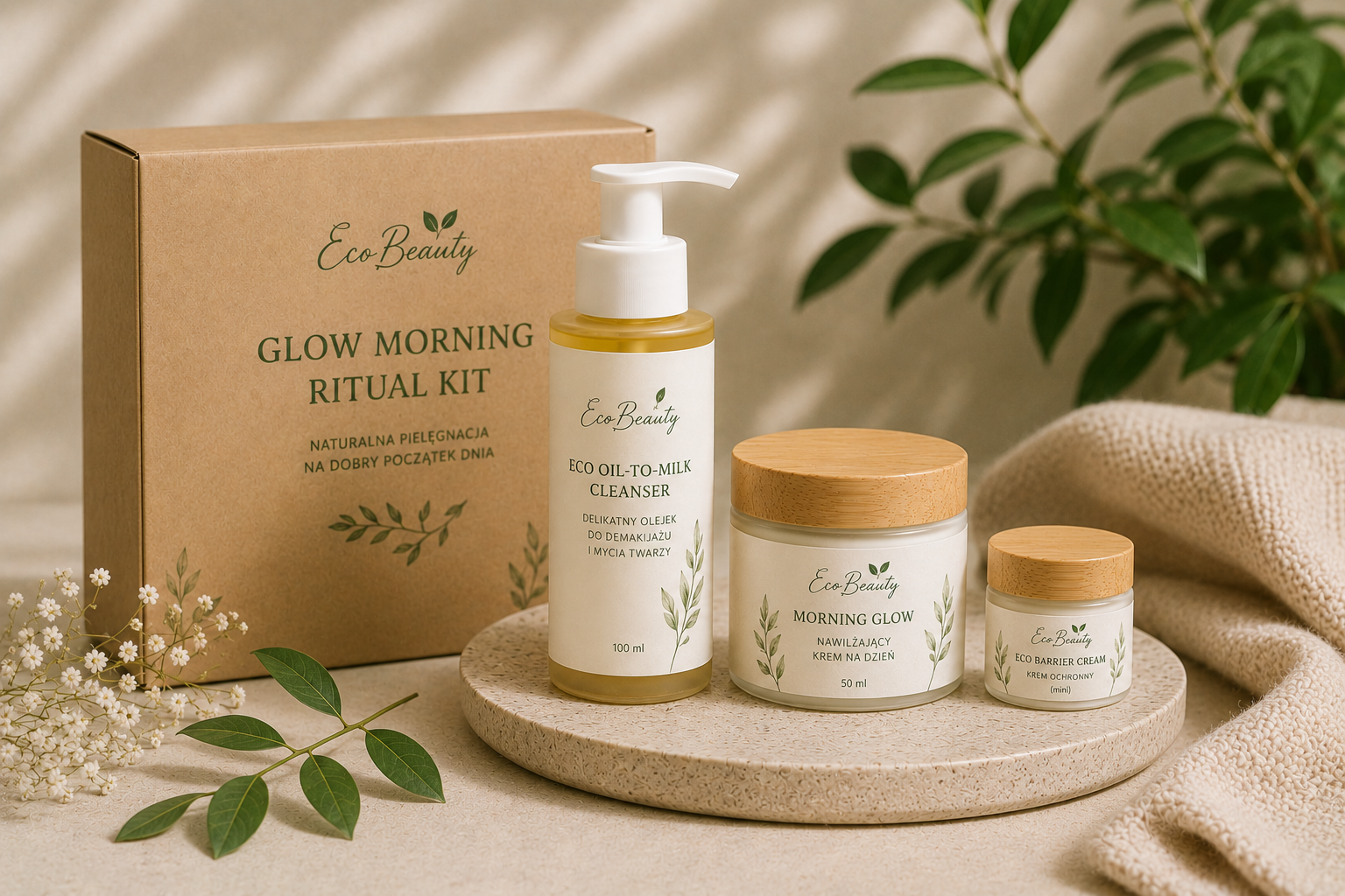 EcoBeauty Glow Morning Ritual Kit
